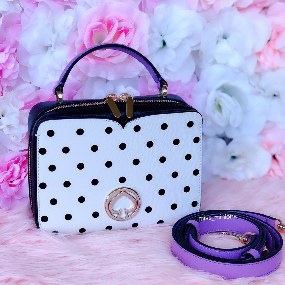 Kate Spade Vanity Cabana Polka Dot Bag - Picture 5 of 8